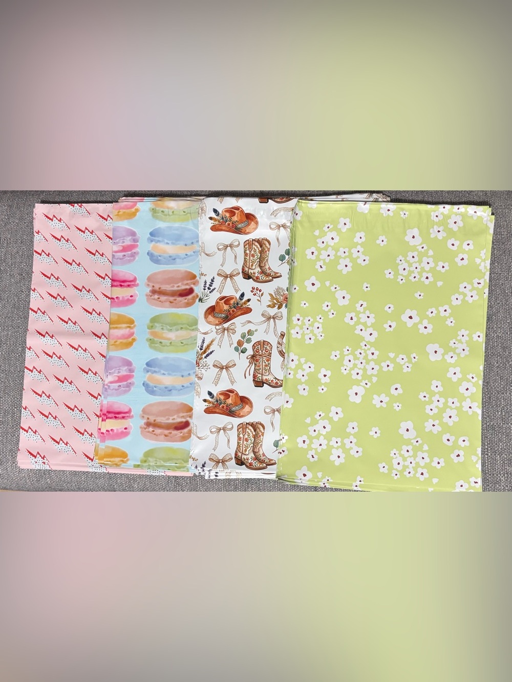 80 10x13 Poly Mailers Variety Bundle - 20 of Each